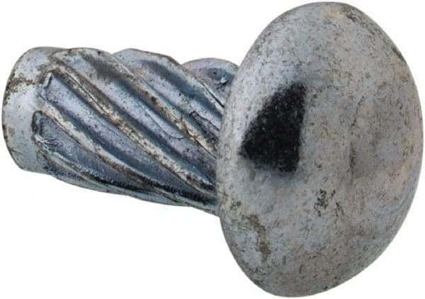 Value Collection - #10 Round Head Sheet Metal Screw - Steel, 3/8" Length Under Head, AISI 1016, ASME B18.6.3 & ASME B18.6.4, Grade 1016-1024 - USA Tool & Supply