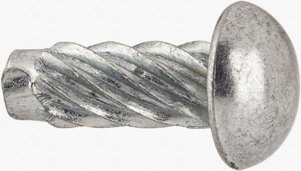Value Collection - #10 Round Head Sheet Metal Screw - Steel, 1/2" Length Under Head, AISI 1016, ASME B18.6.3 & ASME B18.6.4, Grade 1016-1024 - USA Tool & Supply