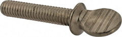 Value Collection - 5/16-18 Oval Shoulder Grade 18-8 Stainless Steel Thumb Screw - 1-1/2" OAL, 0.78" Head Height - USA Tool & Supply