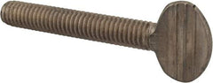 Value Collection - 5/16-18 Oval Shoulderless Grade 18-8 Stainless Steel Thumb Screw - 2" OAL, 0.78" Head Height - USA Tool & Supply