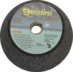 Norton - 4" Diam, 2" Overall Thickness, 16 Grit, Type 11 Tool & Cutter Grinding Wheel - Very Coarse Grade, Aluminum Oxide, Q Hardness, 9,070 RPM - USA Tool & Supply
