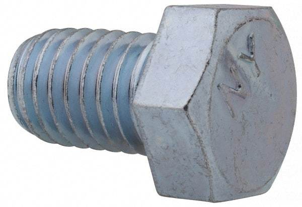 Value Collection - 1/2-13 UNC, 3/4" Length Under Head Hex Head Cap Screw - Fully Threaded, Grade 2 Steel, Zinc-Plated Finish, 3/4" Hex - USA Tool & Supply