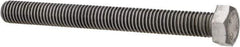 Value Collection - 1/2-13 UNC, 5" Length Under Head Hex Head Cap Screw - Fully Threaded, Grade 2 Steel, Zinc-Plated Finish, 3/4" Hex - USA Tool & Supply