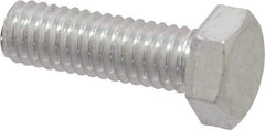 Value Collection - 5/16-18 UNC, 1" Length Under Head Hex Head Cap Screw - Grade 2024T4 Aluminum, 1/2" Hex - USA Tool & Supply