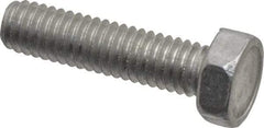 Value Collection - 5/16-18 UNC, 1-1/4" Length Under Head Hex Head Cap Screw - Grade 2024T4 Aluminum, 1/2" Hex - USA Tool & Supply