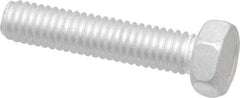 Value Collection - 5/16-18 UNC, 1-1/2" Length Under Head Hex Head Cap Screw - Grade 2024T4 Aluminum, 1/2" Hex - USA Tool & Supply