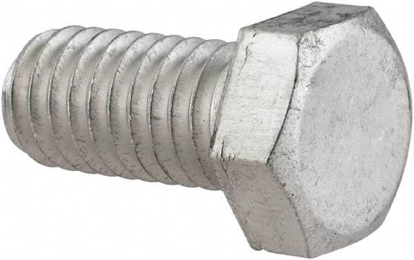 Value Collection - 3/8-16 UNC, 3/4" Length Under Head Hex Head Cap Screw - Grade 2024T4 Aluminum, 9/16" Hex - USA Tool & Supply