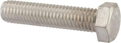 Value Collection - 1/2-13 UNC, 2-1/4" Length Under Head Hex Head Cap Screw - Grade 2024T4 Aluminum, 3/4" Hex - USA Tool & Supply
