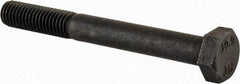 Value Collection - M8x1.25mm Metric Coarse, 70mm Length Under Head Hex Head Cap Screw - Partially Threaded, Grade 10.9 Steel, Black Oxide Finish, 13mm Hex - USA Tool & Supply