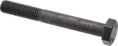 Value Collection - M10x1.50mm Metric Coarse, 80mm Length Under Head Hex Head Cap Screw - Partially Threaded, Grade 10.9 Steel, Black Oxide Finish, 17mm Hex - USA Tool & Supply