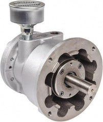 Gast - 5-1/4 hp Reversible Flange Air Actuated Motor - 0:00 Gear Ratio, 2,500 Max RPM, 2.13" Shaft Length, 7/8" Shaft Diam - USA Tool & Supply