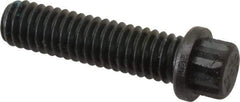 Value Collection - 5/16-18 UNC, 1-1/4" Length Under Head, 12 Point Drive Flange Bolt - 1-1/4" Thread Length, 170M PSI Alloy Steel, Smooth Flange, Uncoated - USA Tool & Supply