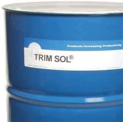 Master Fluid Solutions - Trim SOL LC sf, 54 Gal Drum Cutting & Grinding Fluid - Water Soluble, For Cutting, Grinding - USA Tool & Supply