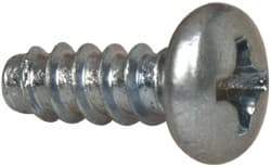Value Collection - #6 Pan Head Phillips Sheet Metal Screw - Steel, 3/8" Length Under Head, Grade 2 - USA Tool & Supply