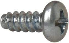 Value Collection - #6 Pan Head Phillips Sheet Metal Screw - Steel, 3/8" Length Under Head, Grade 2 - USA Tool & Supply