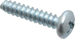 Value Collection - #8 Pan Head Phillips Sheet Metal Screw - Steel, 3/4" Length Under Head, Grade 2 - USA Tool & Supply