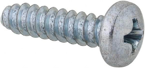 Value Collection - #10 Pan Head Phillips Sheet Metal Screw - Steel, 3/4" Length Under Head, Grade 2 - USA Tool & Supply