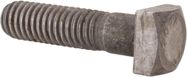 Value Collection - 3/8-16" UNC, 1-1/2" Length Under Head Square Head Bolt - Grade 2 Steel, Uncoated - USA Tool & Supply