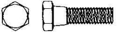 Value Collection - 1/2-13 Thread, 5-1/2" Length Under Head, Steel Hex Head Bolt - Hot Dipped Galvanized Coated, 3/4" Hex, UNC Thread, ANSI/ASME B18.2.2 & ASME B18.2.1, Grade 2 - USA Tool & Supply