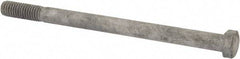 Value Collection - 3/8-16 Thread, 5-1/2" Length Under Head, Steel Hex Head Bolt - Hot Dipped Galvanized Coated, UNC Thread, ASTM A307, Grade 2 - USA Tool & Supply