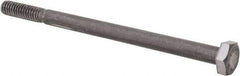 Value Collection - 1/4-20 Thread, 4" Length Under Head, Steel Hex Head Bolt - Uncoated, UNC Thread, ASTM A307, Grade 2 - USA Tool & Supply