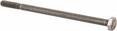 Value Collection - 1/4-20 Thread, 4-1/2" Length Under Head, Steel Hex Head Bolt - Uncoated, UNC Thread, ASTM A307, Grade 2 - USA Tool & Supply