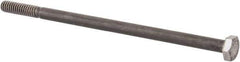 Value Collection - 1/4-20 Thread, 5" Length Under Head, Steel Hex Head Bolt - Uncoated, UNC Thread, ASTM A307, Grade 2 - USA Tool & Supply