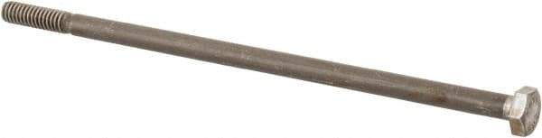 Value Collection - 1/4-20 Thread, 6" Length Under Head, Steel Hex Head Bolt - Uncoated, UNC Thread, ASTM A307, Grade 2 - USA Tool & Supply