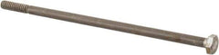 Value Collection - 1/4-20 Thread, 6" Length Under Head, Steel Hex Head Bolt - Uncoated, UNC Thread, ASTM A307, Grade 2 - USA Tool & Supply