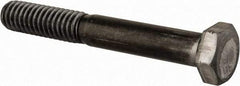 Value Collection - 5/16-18 UNC, 2-1/4" Length Under Head Hex Head Cap Screw - Partially Threaded, Grade 2 Steel, Uncoated - USA Tool & Supply