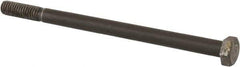 Value Collection - 5/16-18 UNC, 5" Length Under Head Hex Head Cap Screw - Partially Threaded, Grade 2 Steel, Uncoated - USA Tool & Supply