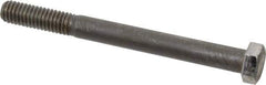 Value Collection - 3/8-16 Thread, 4" Length Under Head, Steel Hex Head Bolt - Uncoated, UNC Thread, ASTM A307, Grade 2 - USA Tool & Supply