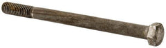 Value Collection - 3/8-16 Thread, 5" Length Under Head, Steel Hex Head Bolt - Uncoated, UNC Thread, ASTM A307, Grade 2 - USA Tool & Supply