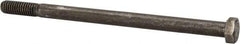Value Collection - 3/8-16 Thread, 6" Length Under Head, Steel Hex Head Bolt - Uncoated, UNC Thread, ASTM A307, Grade 2 - USA Tool & Supply