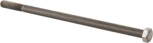 Value Collection - 3/8-16 Thread, 8" Length Under Head, Steel Hex Head Bolt - Uncoated, UNC Thread, ASTM A307, Grade 2 - USA Tool & Supply