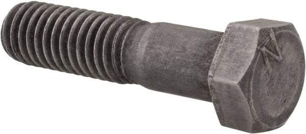 Value Collection - 7/16-14 Thread, 1-3/4" Length Under Head, Steel Hex Head Bolt - Uncoated, UNC Thread, ASTM A307, Grade 2 - USA Tool & Supply