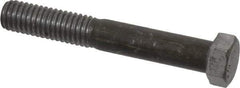 Value Collection - 7/16-14 Thread, 3" Length Under Head, Steel Hex Head Bolt - Uncoated, UNC Thread, ASTM A307, Grade 2 - USA Tool & Supply