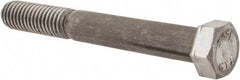Value Collection - 7/16-14 Thread, 3-1/2" Length Under Head, Steel Hex Head Bolt - Uncoated, UNC Thread, ASTM A307, Grade 2 - USA Tool & Supply