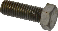 Value Collection - 1/2-13 Thread, 1-1/2" Length Under Head, Steel Hex Head Bolt - Uncoated, UNC Thread, ASTM A307, Grade 2 - USA Tool & Supply