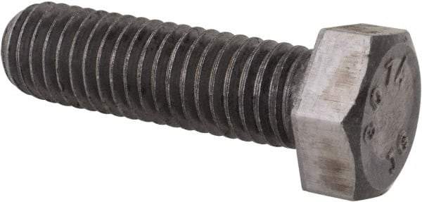 Value Collection - 1/2-13 Thread, 1-3/4" Length Under Head, Steel Hex Head Bolt - Uncoated, UNC Thread, ASTM A307, Grade 2 - USA Tool & Supply