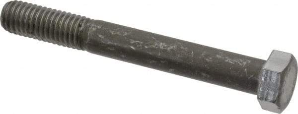 Value Collection - 1/2-13 Thread, 4" Length Under Head, Steel Hex Head Bolt - Uncoated, UNC Thread, ASTM A307, Grade 2 - USA Tool & Supply