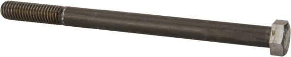 Value Collection - 1/2-13 Thread, 7" Length Under Head, Steel Hex Head Bolt - Uncoated, UNC Thread, ASTM A307, Grade 2 - USA Tool & Supply