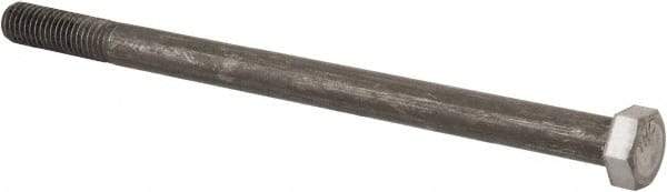 Value Collection - 1/2-13 UNC, 8" Length Under Head Hex Head Cap Screw - Partially Threaded, Grade 2 Steel, Uncoated - USA Tool & Supply