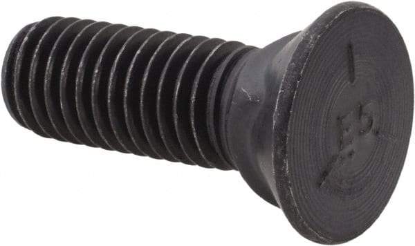Value Collection - 1/2-13 UNC, 1-1/2" OAL, Steel Plow Bolt - Uncoated, Grade 5 - USA Tool & Supply