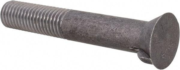 Value Collection - 5/8-11 UNC, 4" Length Under Head Bucket Tooth Bolt - Grade 8 Steel - USA Tool & Supply