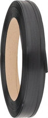 Made in USA - 3,600' Long x 1/2" Wide, Coil Case Polypropylene Strapping - 500 Lb Capacity, 0.02" Thick - USA Tool & Supply