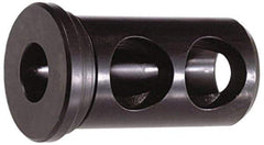 Global CNC Industries - 1/4" ID, 3/4" OD, 1-1/2" Length Under Head, Type J Lathe Tool Holder Bushing - Type J, 0.19 Inch Thick Head - Exact Industrial Supply