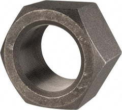 Value Collection - 2-1/2 - 12 UN Steel Right Hand Hex Nut - 3-3/4" Across Flats, 2-9/64" High, Uncoated - USA Tool & Supply