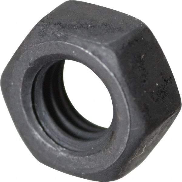 Value Collection - M6x1.00 Steel Right Hand Hex Nut - 10mm Across Flats, 5mm High, Uncoated - USA Tool & Supply