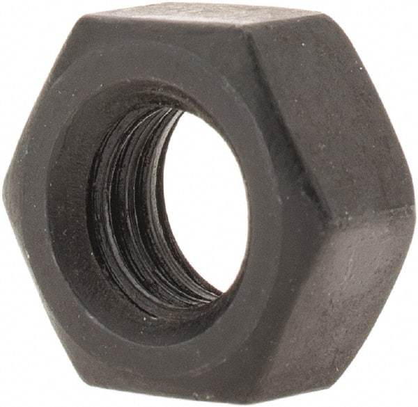 Value Collection - M8x1.25 Steel Right Hand Hex Nut - 13mm Across Flats, 6.5mm High, Uncoated - USA Tool & Supply